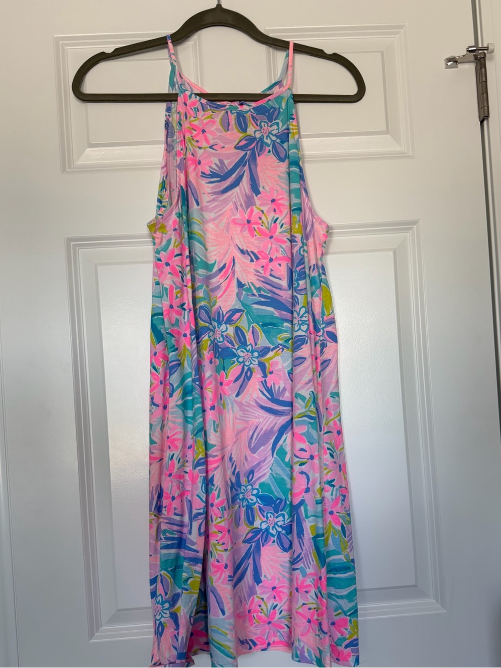 Lilly Pulitzer Margot swing dress size M It was all a dream pink purple
